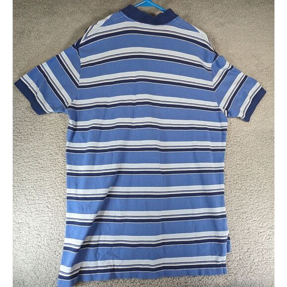 Polo Ralph Lauren Polo Mens Size XL Blue Stripe Short Sleeve Small Pony - Picture 4 of 6